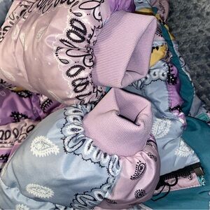 Zara Paisley Patterned puffer jacket for girls